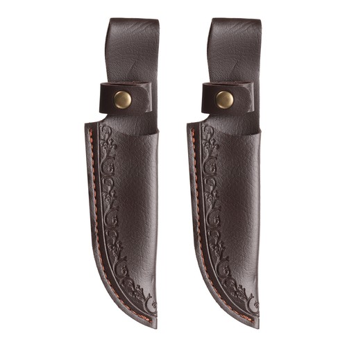 2pcs étui couteau cuir - Étui, en