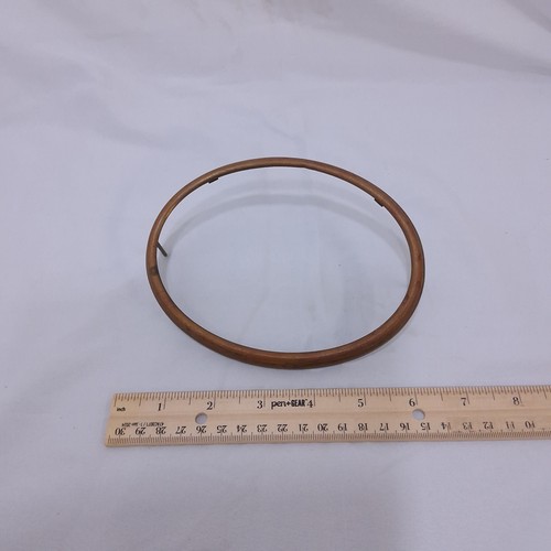 Vintage brass bezel for