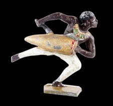 Guerrier africain plomb creux