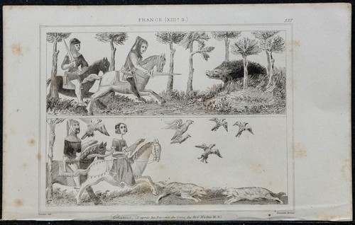 1845 scènes de chasse - 1845,