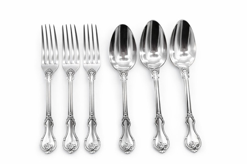 Christofle marly forks - 3,