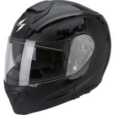 Casque pliant Scorpion Exo-3000 Air Serenity noir / noir mat / brillant 2XL