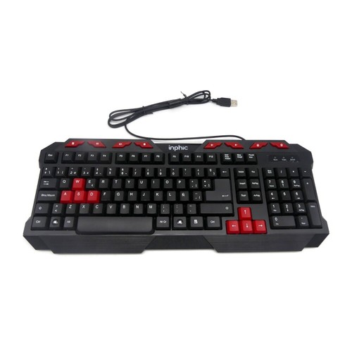Inphic v610 clavier qwerty usb - inphic,