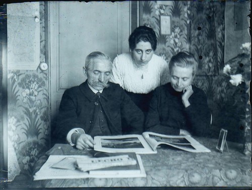 Plaque photo verre - photo,