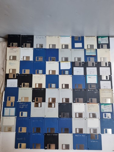 Vintage mac floppy disks - floppy, lot
