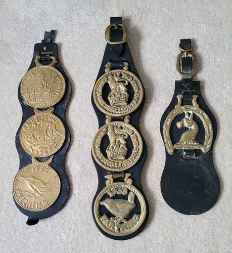 Vintage horse brass - horse,