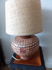 LAMPE DE TABLE LAMPE DE CHEVET 47 CM MOSAIQUE