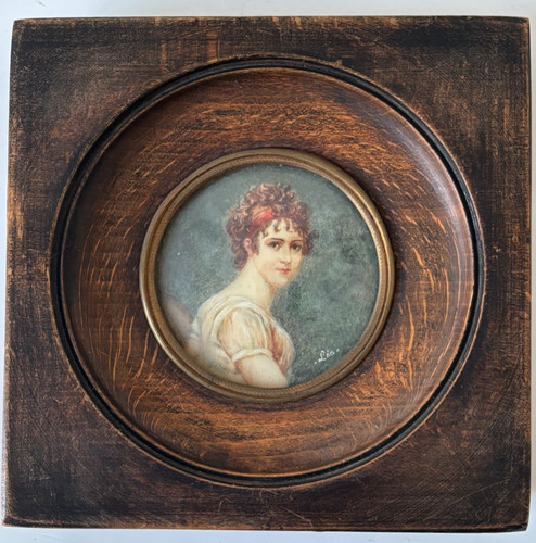 Ancien portrait peint