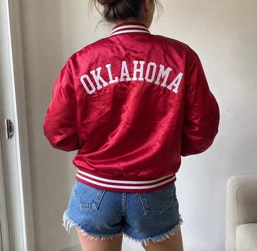 Veste varsity vintage oklahoma - veste,