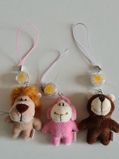 Nici peluches (lion, ours