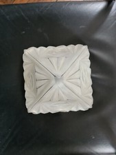  verrerie de lampe  Art Déco Degué design 1930 lamp lustre 20x20 haut 20