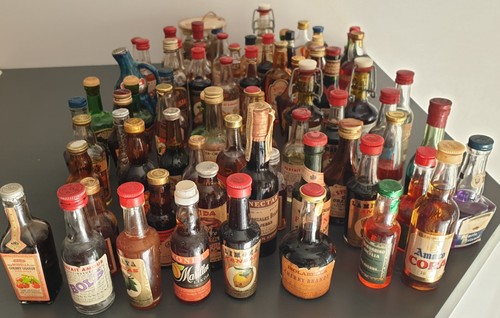 Mignonettes alcool avec - mignonettes, "alcool