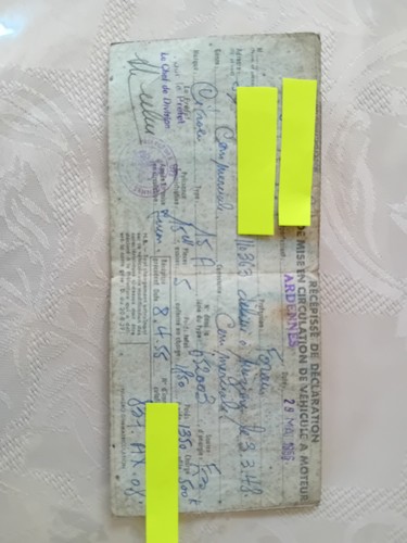 Carte grise fourgonnette - carte,