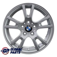 BMW X3 E83 Jante en alliage d'argent 17" 8J Rayons Doubles 148 ET:46 3412060