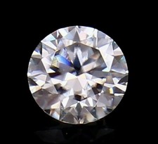 0.80 CT 100% Naturel Arizona Moissanite Détachée Coupe Ronde Gemme Certifié