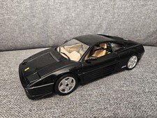 Ferrari 348 TB - Noire - Tonka Polistil 1/18 - Excellent État 