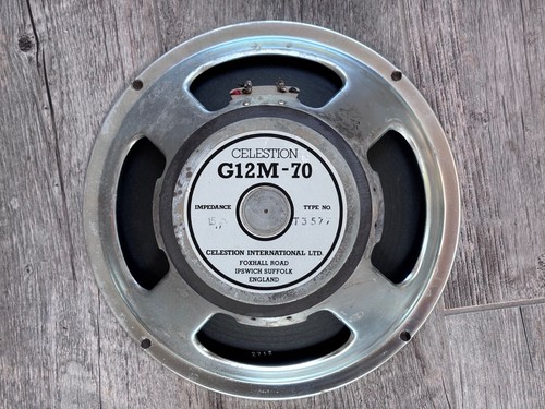1997 celestion g12m guitar - g12m-70,