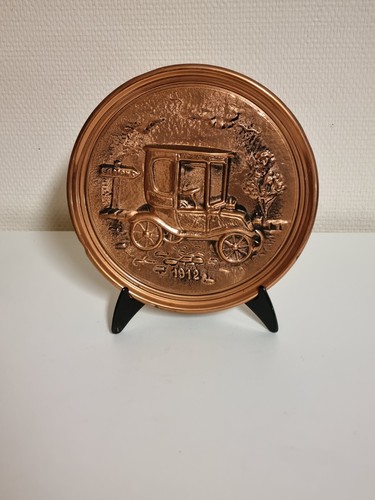 Assiette décorative cuivre - dÉcorative, en