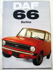 Catalogue DAF 66  BERLINE  