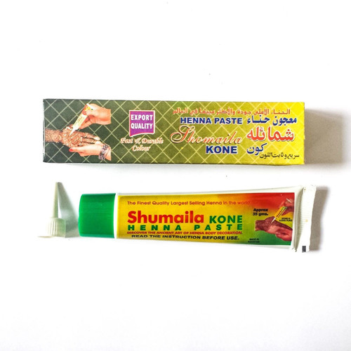 Tube hénné marron pate 100 - tube,
