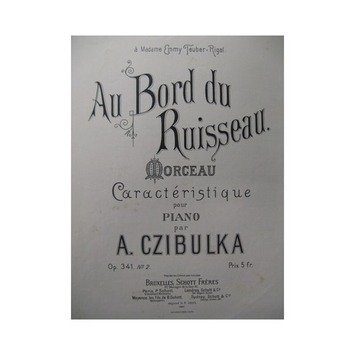 Czibulka bord du - czibulka, a.