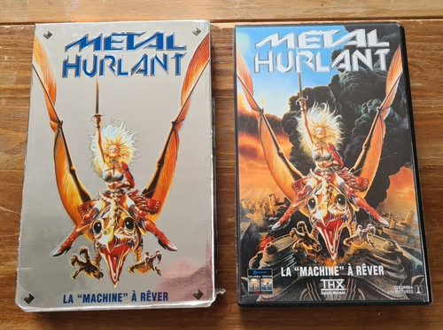 Vhs metal hurlant cassette - vhs,