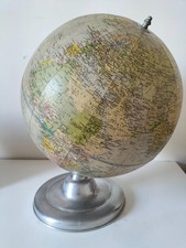 Grand globe terrestre vintage Cartes Taride – 1960 - hauteur environ 45 cms