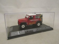 VOITURE 1/43 LAND ROVER DEFENDER POMPIERS TOUR DE FRANCE 2003 - ATLAS NOREV N°73