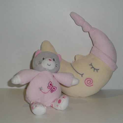Doudou chat gipsy lire - -,