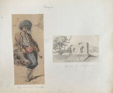 RARES DESSINS 1854 CONDUCTEUR