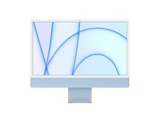 iMac 24" 2021 Apple M1 3,2 Ghz 8 Go 256 Go SSD Bleu Reconditionné Très Bon Etat