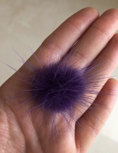 Pompons fourrure de vison - pompons,,