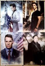 2)Lot de 4 Posters HEROES de 41 x 57 cm par poster