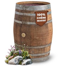 Tonneau cuve Baril fûts à eau de récupération des eaux pluie NEUF 100-300l