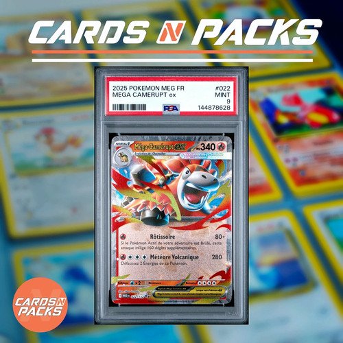 Carte pokemon méga - pokemon, méga-camérupt