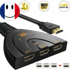 3 Port HDMI Splitter Cable 1080P Multi Switch Switcher HUB Box for PS3 XBOX DVD