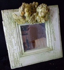 Ancienne Miroir ange en
