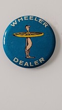 badge vintage 1965 Leaf Fink