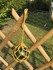 7 ⚜️  Ancienne Boule Flotteur Filet de Pécheur en Verre Vintage Authentique