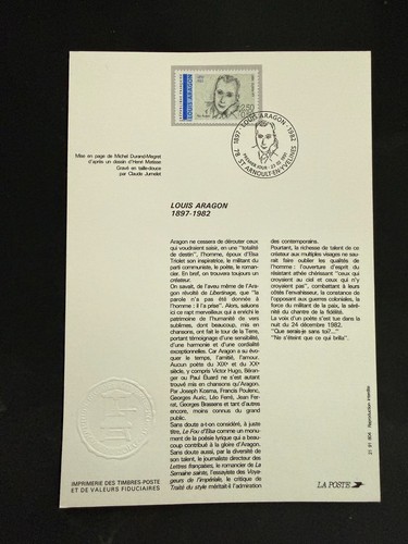 Encart philatélique 1er jour - 1er,
