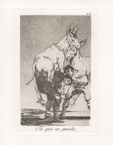 Francisco goya plate 42 - goya,