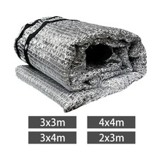 Bâche d'ombrage en aluminium