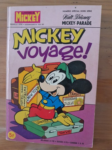 Mickey parade journal - mickey,