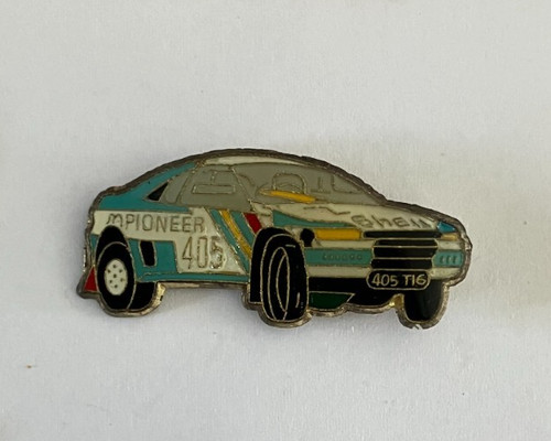 Pin s automobile rallye - 60, pin's