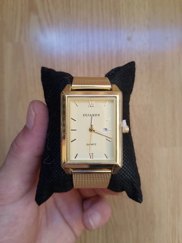 Montre quartz unisexe dorée - unisexe,
