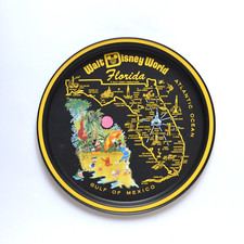 Walt Disney World Florida - Plateau vintage de la fin des années 60 - Space age