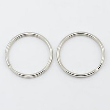 LOT DE 20 ANNEAUX PORTES CLES