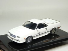 Chevrolet El Camino Ss Pickup blanc 1987 IXO CLC560N 1:43 LHD USA voiture US
