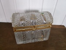 Ancien  grand coffret à