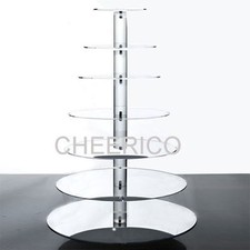 7 Tier Maypole Mirrored Effect Cupcake Stand Cupcake Tower